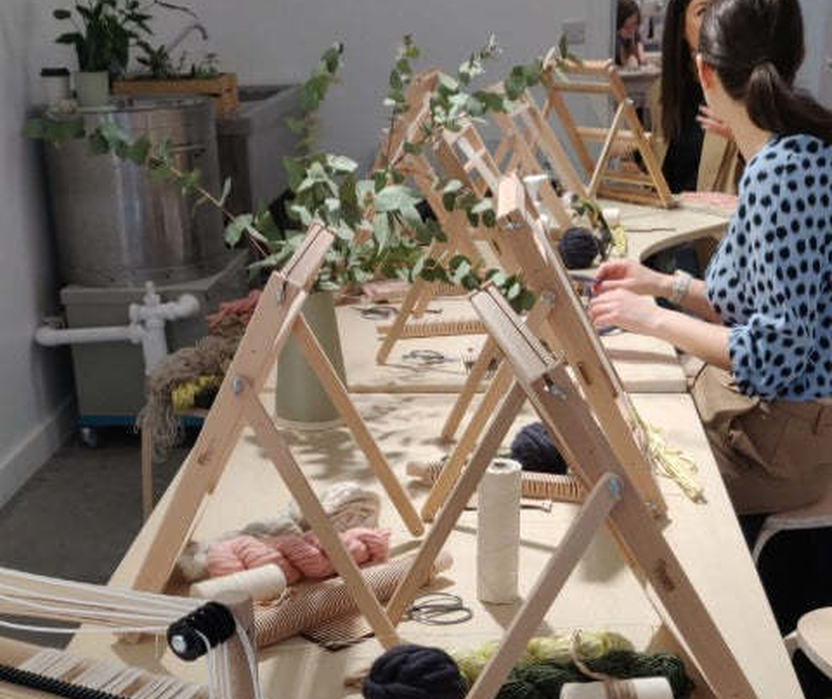 Learn To Weave On A Frame Loom And Create A Wall Hanging