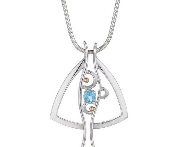 Declan Killen Contemporary Stone Set Pendant