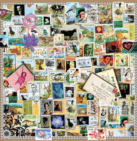 Stamps Classic Silk Scarf Stamps Classic Silk Scarf