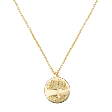 Tree of Life Solid Gold Pendent