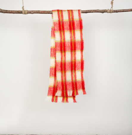 Red Tartan Small Scarf Red Tartan Small Scarf