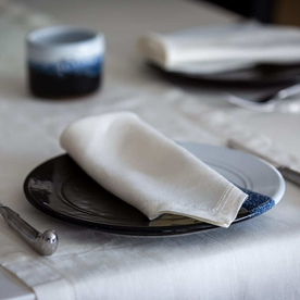 Polar White Linen Napkin 2 pack