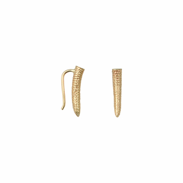 9K Gold Tail End Earrings