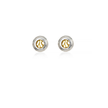 Woven Stud Earrings