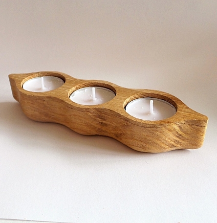 Peas in a Pod Tealight Holder