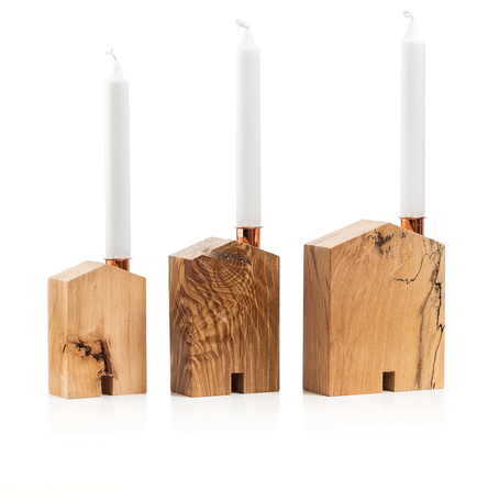 Teach Candle Holder