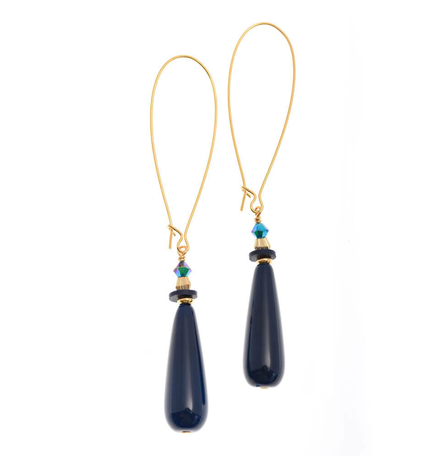 Refraction Drop Earrings- Long