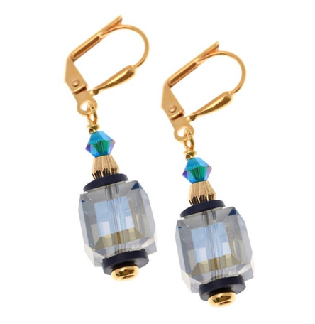 Refraction Cube Earrings- Short