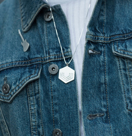 Hexagon Pendant Large