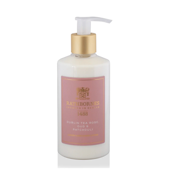 Dublin Tea Rose, Oud & Patchouli Luxury Hand And Body Lotion