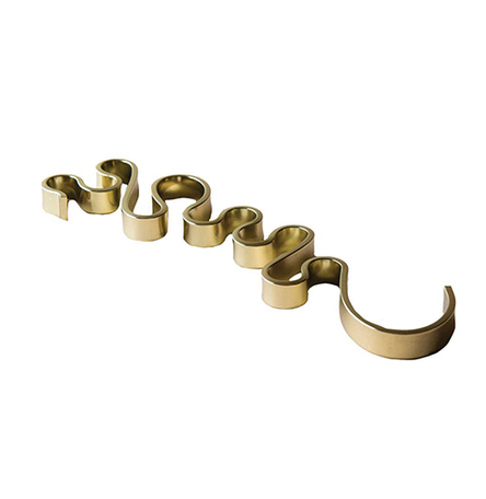 Brass Meander Candle Holder (5 Candle) Brass Meander Candle Holder (5 Candle)