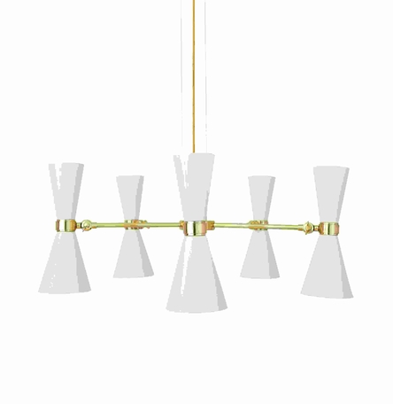 Cairo Five-Arm Contemporary Chandelier