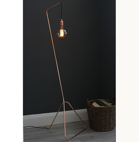 Copper Floor Lamp