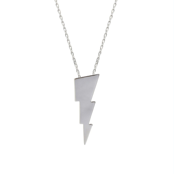 Triple Bolt Pendant Silver