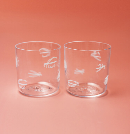 Murrine glasses (pair) Murrine glasses (pair)