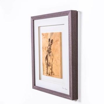 The Native Collection framed Hare (An Giorria Eireannach)