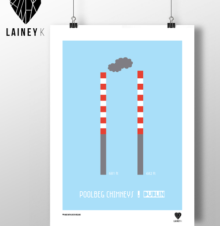 Poolbeg Chimneys Poolbeg Chimneys