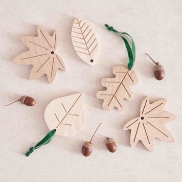 Leaf Decorations - Irish Ash