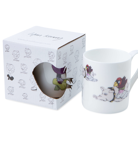 Bone china mug