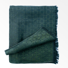Wicklow Mountains - Woven Silk and Linen Shawl