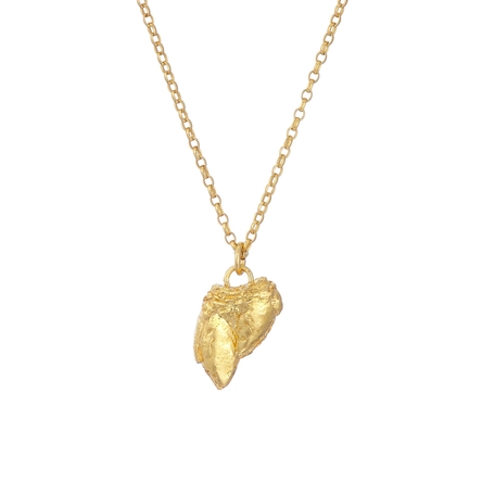 Percebes Shell necklace Large - Gold Plated Percebes Shell necklace Large - Gold Plated