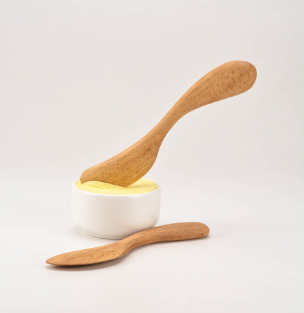 Beech butter knife set