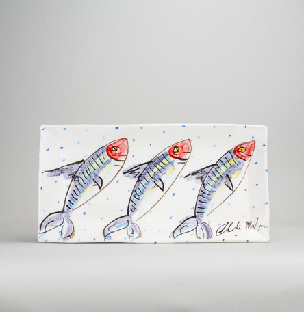 Medium Fish Rectangular Platter M10