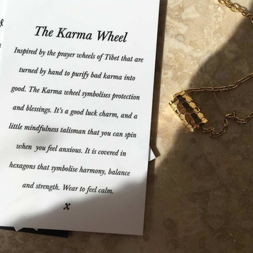 Karma Wheel Necklace