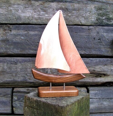 ZANZIBAR COPPER Yacht Model