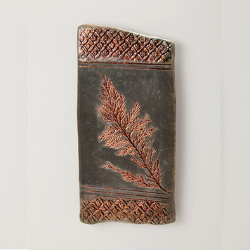 Wall hanging flora tile