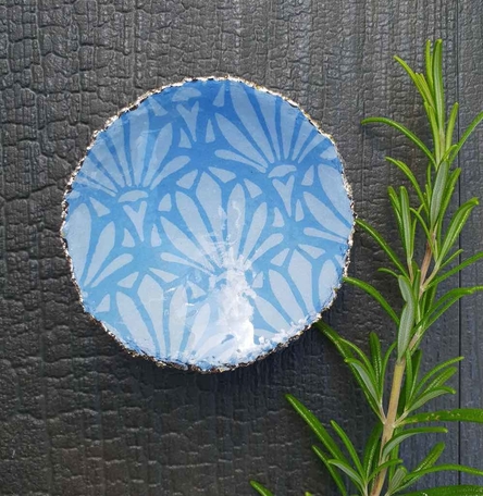 Small Patterned Lustre Dish