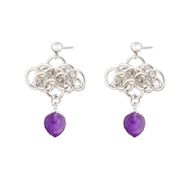 Nymph Amethyst Earrings
