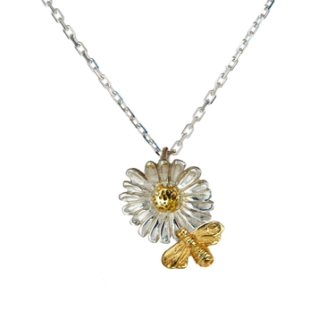 "Tell it to the Bees", 14ct gold Centre + Bee