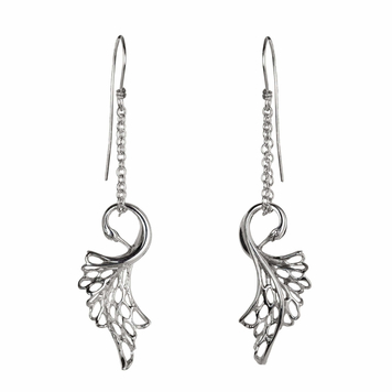Children of Lir Swan Drop Earrings