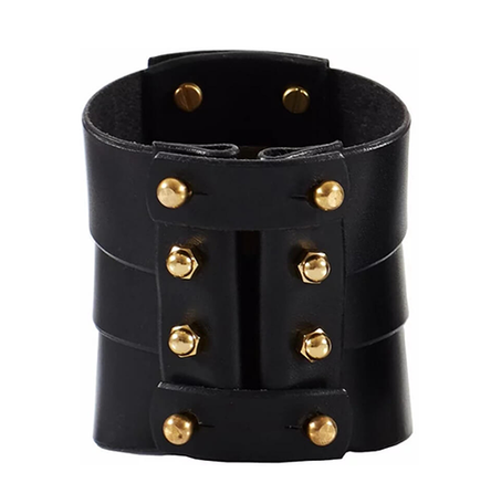 Front Panel Cuff - Unisex - Black