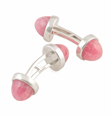 Cairn Cufflink Rhodochrosite Cairn Cufflink Rhodochrosite