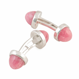 Cairn Cufflink Rhodochrosite